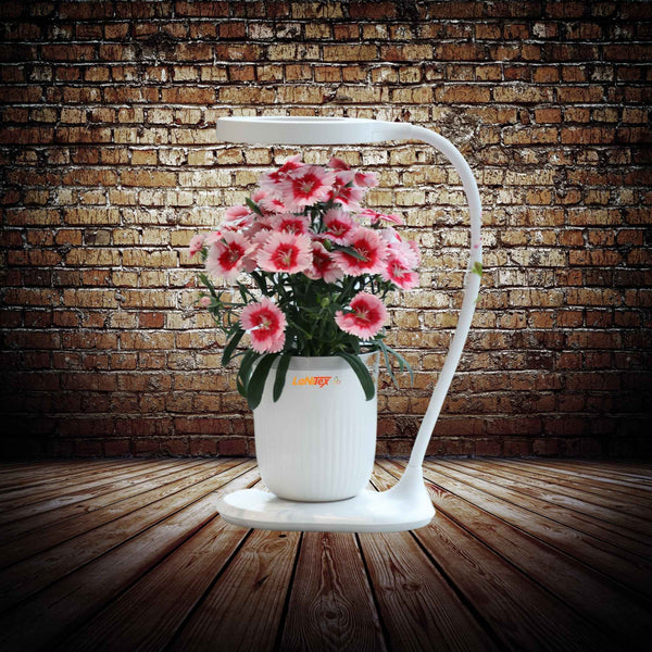 MINI Indoor Grow Pot – Self Watering Plant Pot with Grow Light, Reading, Warm and Night Modes