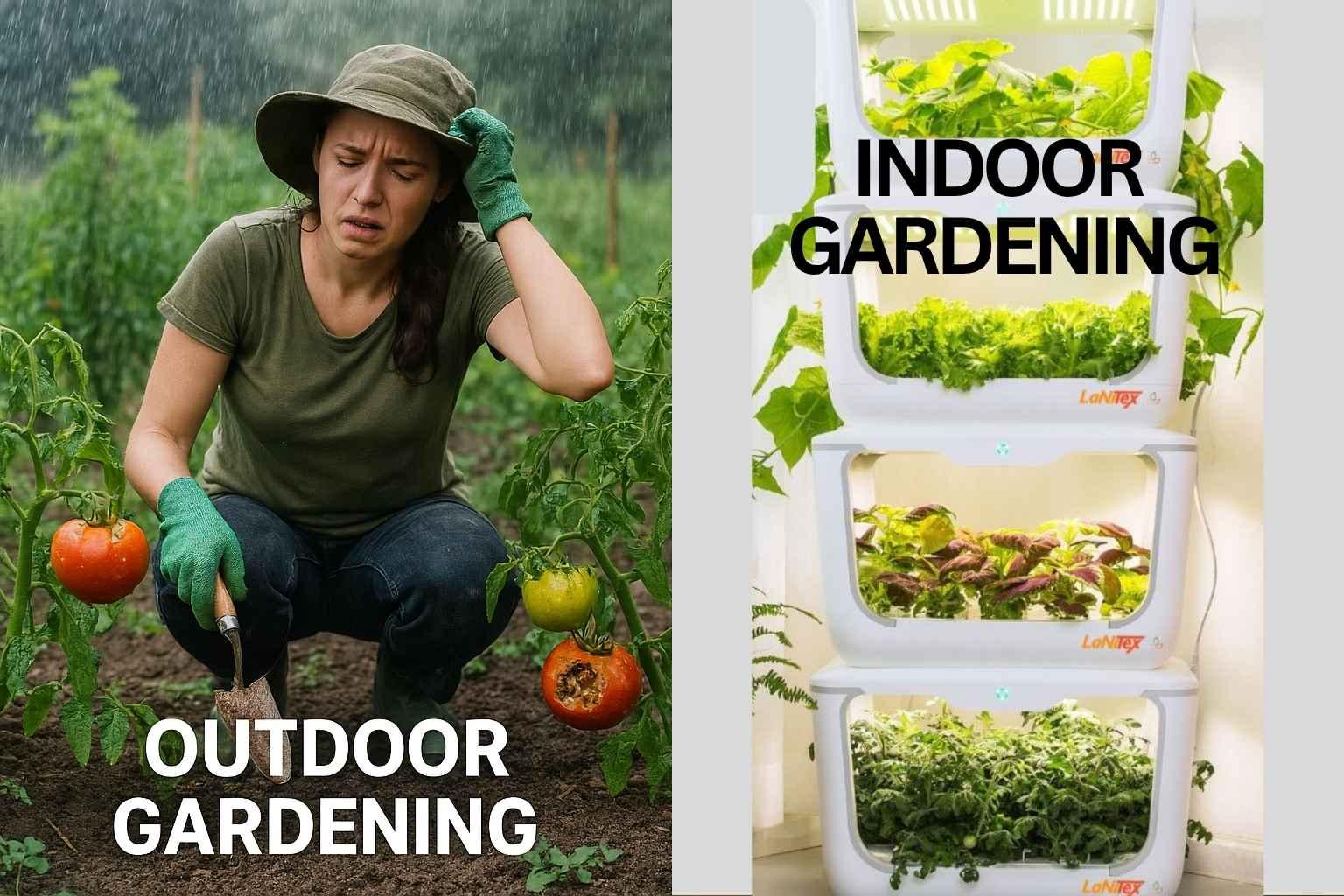 OUTDOOR AND INDOOR GARDENING